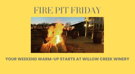 Image: Fire Pit Fridays at Willow Creek